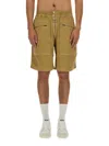 Isabel Marant Jayah Bermuda Shorts With Pockets And Belt Loops In Brown
