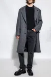 Isabel Marant Johel Single-breasted Coat In Grey