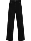 Isabel Marant Jorje-gb Straight Leg Corduroy Pants In Black