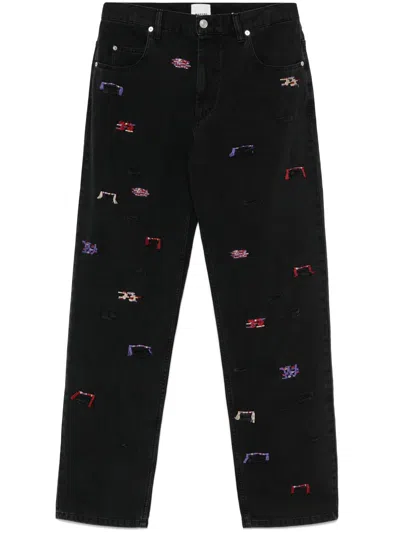 Isabel Marant Juro Jeans In Black
