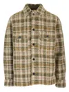 Isabel Marant Checkered Knit Jacket Brushed Finish