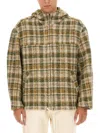 Isabel Marant Checkered Knit Jacket Brushed Finish
