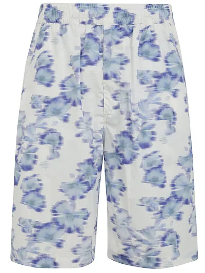 Isabel Marant Layan Shorts In Blue