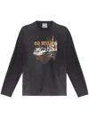 Isabel Marant Long-sleeved T-shirt In Black