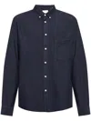 Isabel Marant Logo-embroidered Shirt In Blue