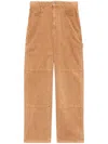 Isabel Marant Lorson Trousers In Brown