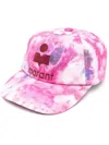 Isabel Marant Marbled-print Logo Cap