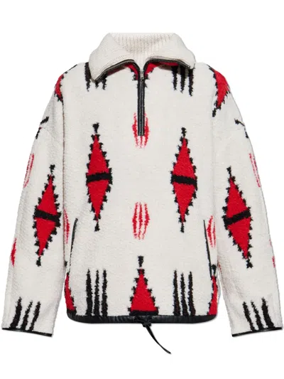 Isabel Marant Marlo Sweatshirt In Weiss