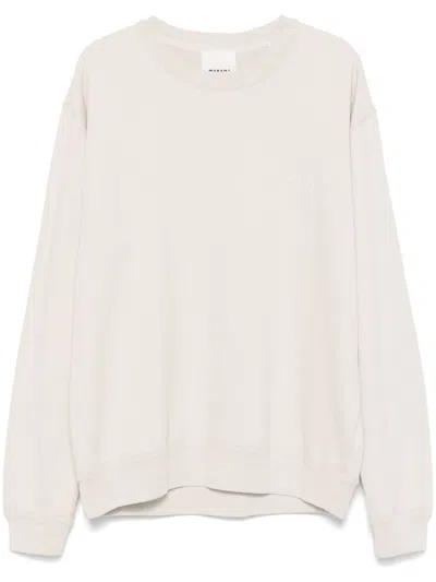 Isabel Marant Mikolo Sweatshirt In Neutrals