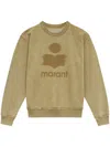 Isabel Marant Round-neck Sweater In Green