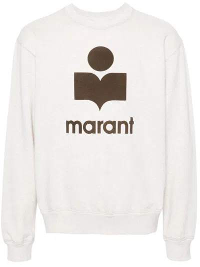 Marant Mikoy Sweatshirt In Neutrals