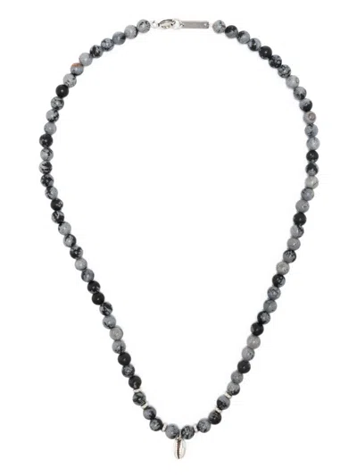 Marant Necklace With Pendant In Black  