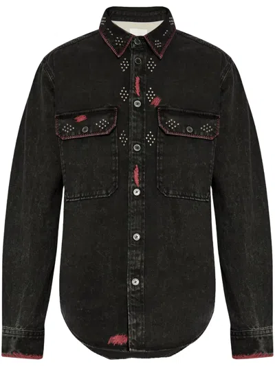 ISABEL MARANT OSCO DENIM SHIRT JACKET
