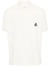 Isabel Marant Afko Cotton Polo Shirt In Beige