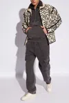 Isabel Marant Marant ‘preston' Sweatshirt With Zipped Collar In Grey