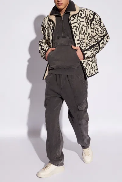 Isabel Marant Marant ‘pryam' Cargo Sweatpants In Black