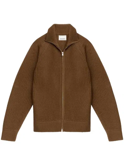 Isabel Marant Rufus Cardigan In Brown
