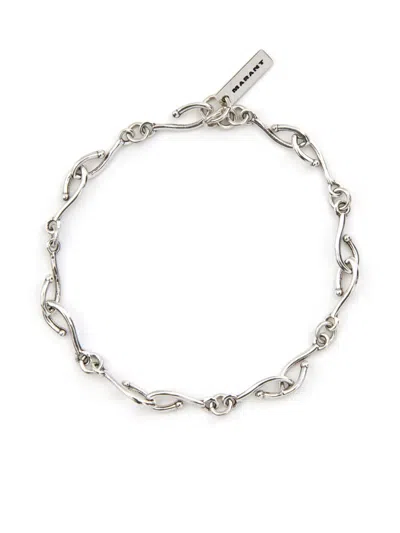 Isabel Marant Sachi Polished-finish Bracelet In Silver