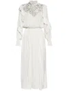 Isabel Marant Sharlene Dress In 23ec Ecru