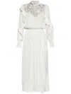 Isabel Marant Sharlene Dress In Nude & Neutrals