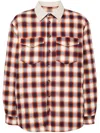 Isabel Marant Multicolor Steeve Overshirt In Neutrals