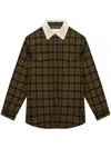 Isabel Marant Steve Shirt Jacket In Green