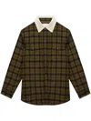Isabel Marant Steve Shirt Jacket In Green