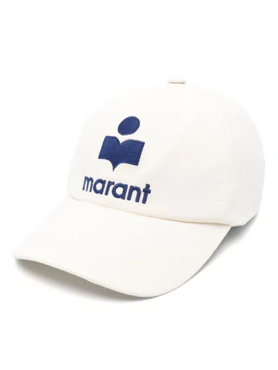 Isabel Marant Tyron Baseball Cap In White