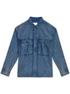 Isabel Marant Vittore Shirt In Blue