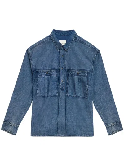 Isabel Marant Vittore Shirt In Blue
