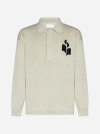 Isabel Marant William Cotton And Wool Sweater In Light Grey