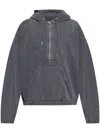 Isabel Marant Gray Yanis Hoodie In Grau