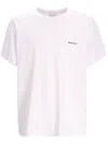 Isabel Marant Round Neckline Jersey T-shirt Shirt In White