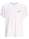 Isabel Marant Round Neckline Jersey T-shirt Shirt In White