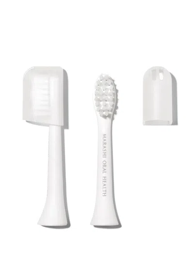 Marashi Oral Health M Sonic Replacement Brush Heads In White