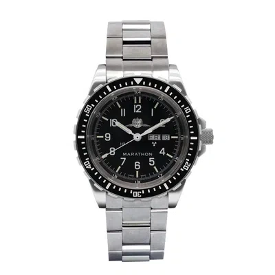 Pre-owned Marathon 46mm Official Idf Yamam™ Jumbo Day/date Automatic (jdd) With Stainless