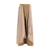 Marbell Erin Draped Panel Trousers In Multi