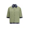 Marbell Bicolor Polyamide Jackets And Coat In Green
