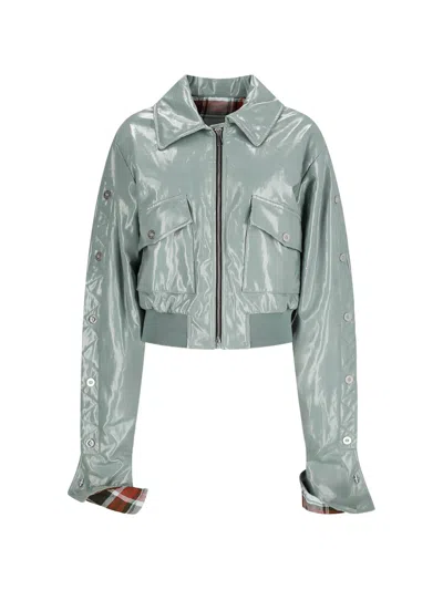 Marbell Beschichtete Emili Jacke In Gray