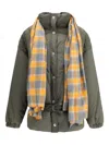 Marbell Down Jacket In Green