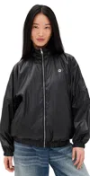Marbell Dua Reversible Jacket Black In Black