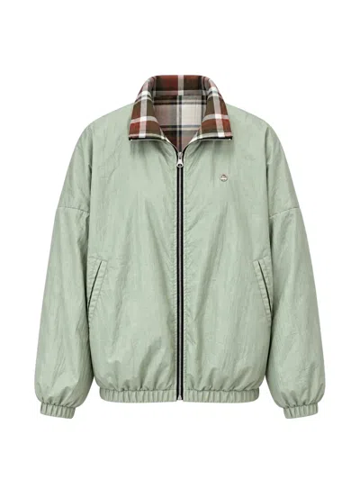 Marbell Dua Reversible Jacket In Green