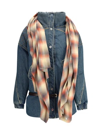 Marbell Amy Denim Jacket In Blue