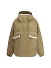 Marbell Zoe Anorak Jacket In Polyamide In Brown