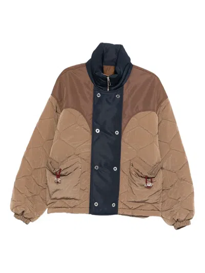 Marbell Kate Padded Jacket In Brown