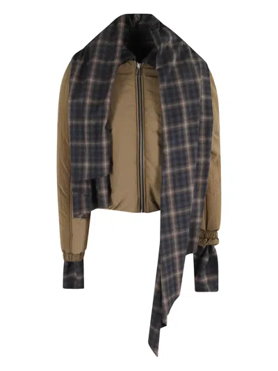 Marbell Kirsten Bomber Jacket In Brown