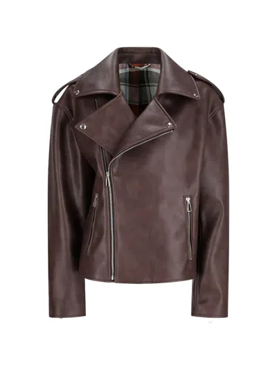 Marbell Madonna Bikerjacke In Burgundy