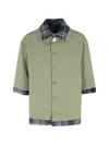 Marbell Bicolor Polyamide Jackets And Coat In Green