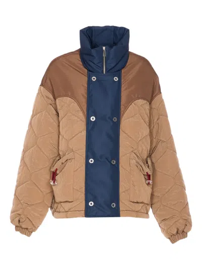 Marbell Quilted Padded Jacket In Multi