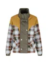 Marbell Turtleneck Long-sleeved Jacket In Multi